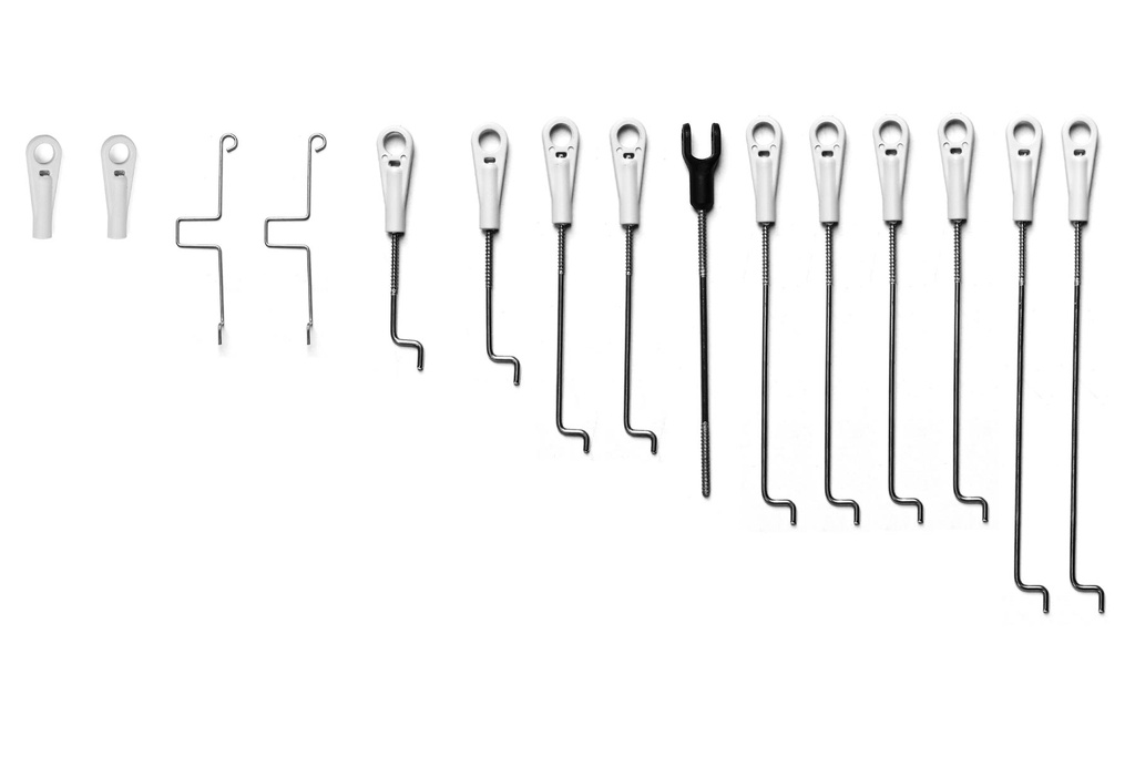 Freewing Twin 64mm A-10 Thunderbolt II V3 Pushrod Set