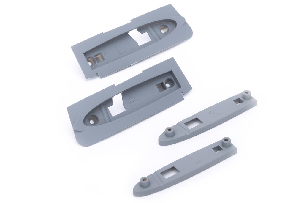 Freewing Twin 64mm A-10 Thunderbolt II V3 Vertical Stabilizer Plastic Part Set