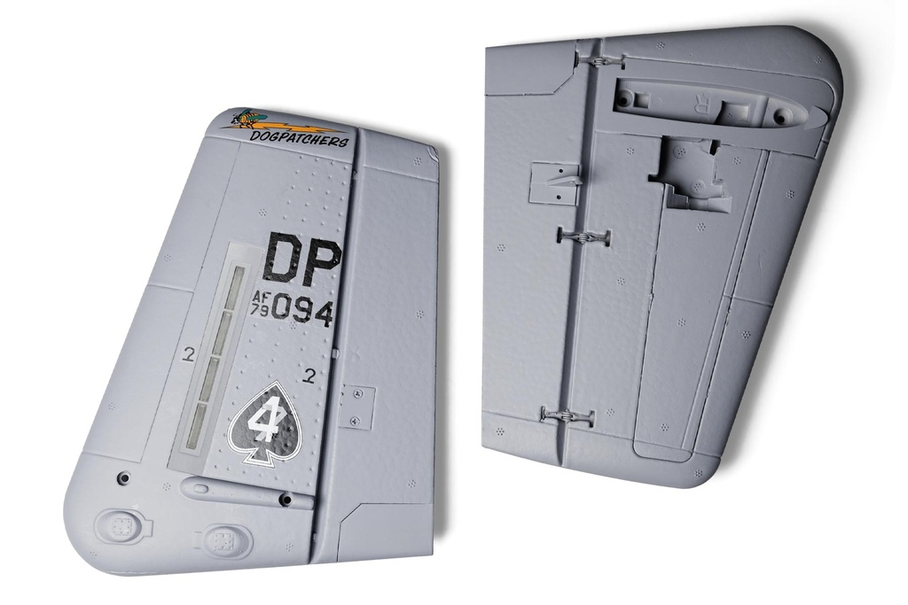 Freewing Twin 64mm A-10 Thunderbolt II V3 Vertical Stabilizer Set