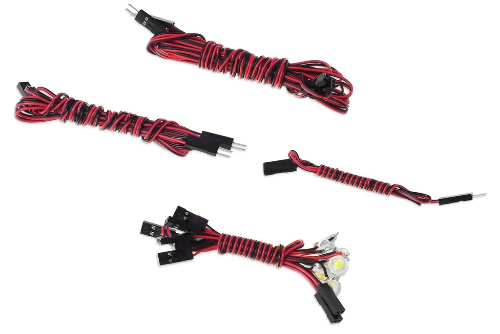 Freewing Twin 70mm EDF PJ50 Private Jet LED Light Set