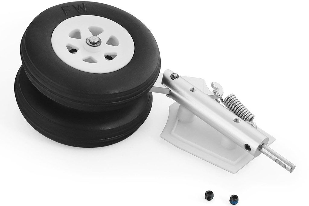 Freewing Twin 70mm EDF PJ50 Private Jet Main Gear Struts and Wheels (R)