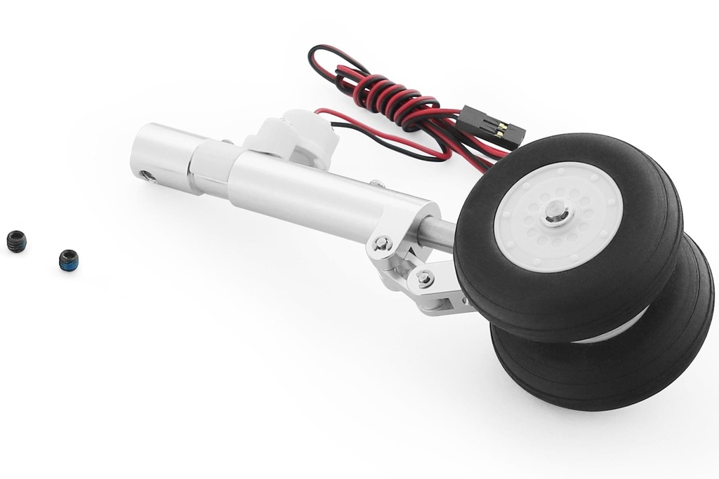 Freewing Twin 70mm EDF PJ50 Private Jet Nose Gear Struts and Wheels