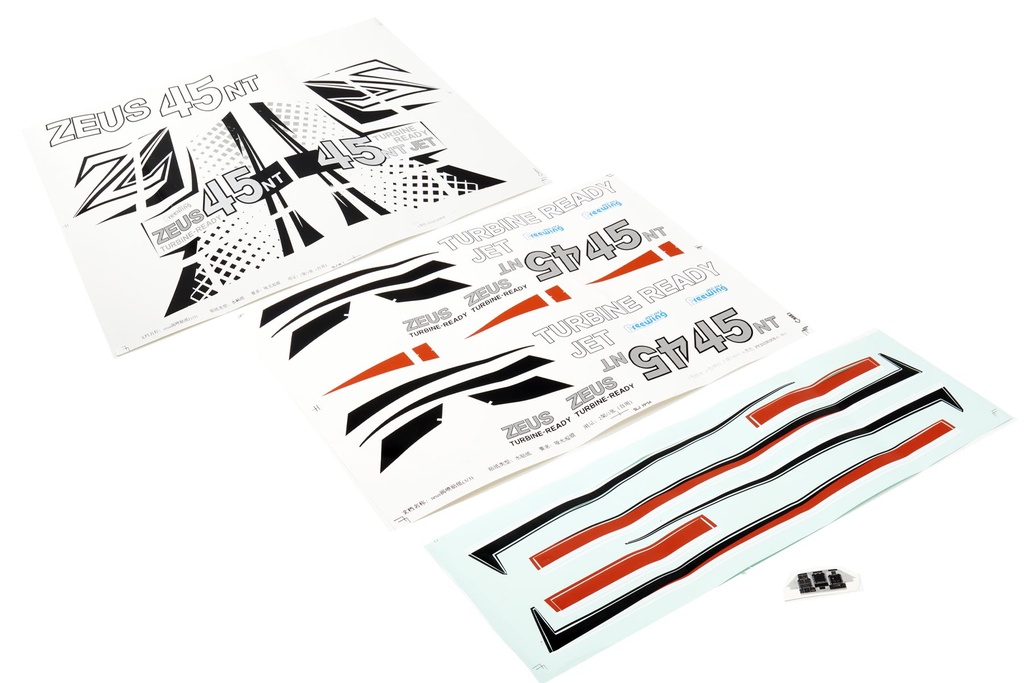 Freewing Zeus 45NT Decal Set