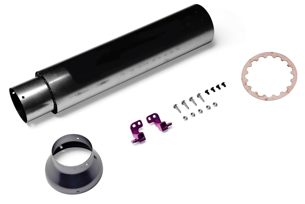Freewing Zeus 45NT Metal Tail Pipe with Bell Opening