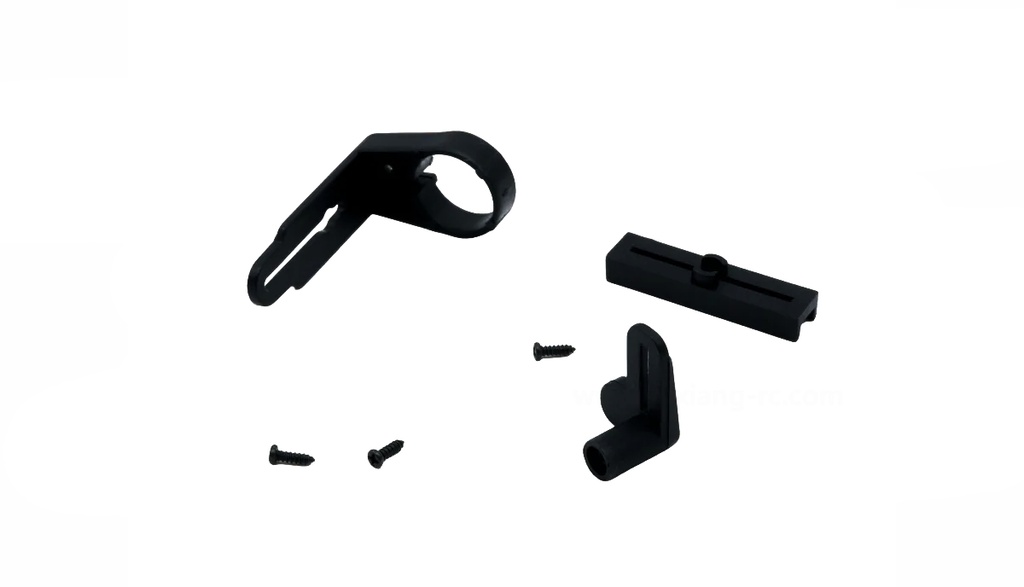 Servohalterung & Taumelscheibenführung Cobra Pro
