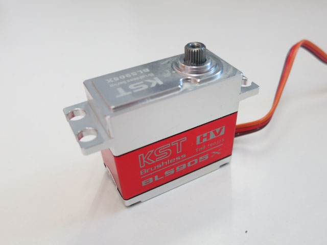 KST BLS905X Servo HV 20mm 12kg Brushless Schmalband Heliservo