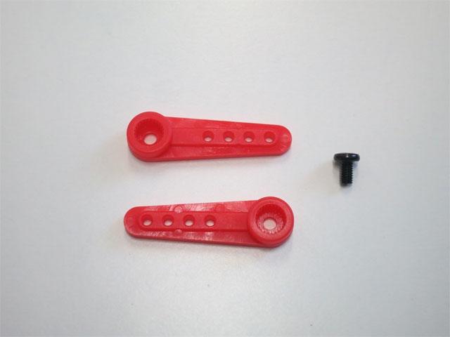 Servohorn Kunststoff Stark B1 (25Z/5mm) 2Stk. mit Schraube