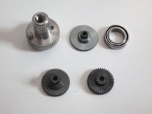 Ersatzgetriebe zu Servo KST DS589, BLS565, BLS505X, MS589, MS565, X15-908, X15-1208