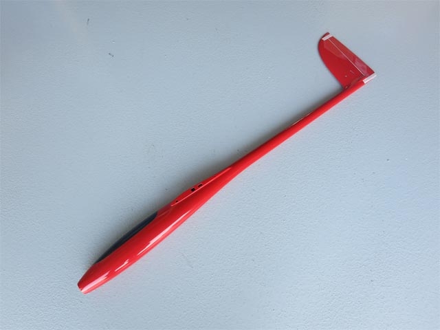 Rumpf RCRCM E-Hornet CFK Rot