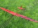 RCRCM Tomcat Spw.2,6m GFK+/CFK Rot/Schwarz mit Schutztaschen