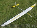 RCRCM Typhoon Plus F3B Spw.2980mm CFK+ Weiss/Gelb mit Schutztaschen