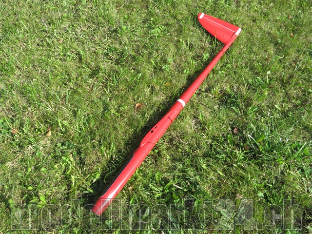 Rumpf RCRCM E-Typhoon Doppel-CFK+ Rot