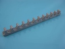 Schlauchhalter mehrfach für 8mm Schlauch