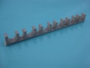 Schlauchhalter mehrfach für 8mm Schlauch