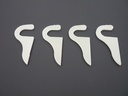 Fahrwerksklappenscharnierset 2 mm einfach