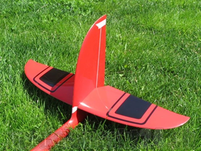 Ersatz HLW Rechts RCRCM E-Hornet/Hornet CFK/GFK Rot