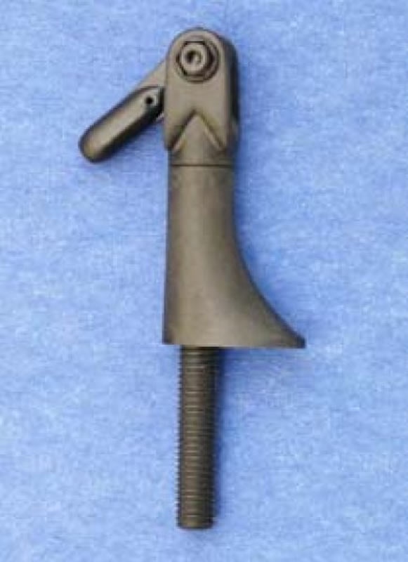 CFK Gabelruderhebel variabel 13 mm gerade, 5mm Kugel