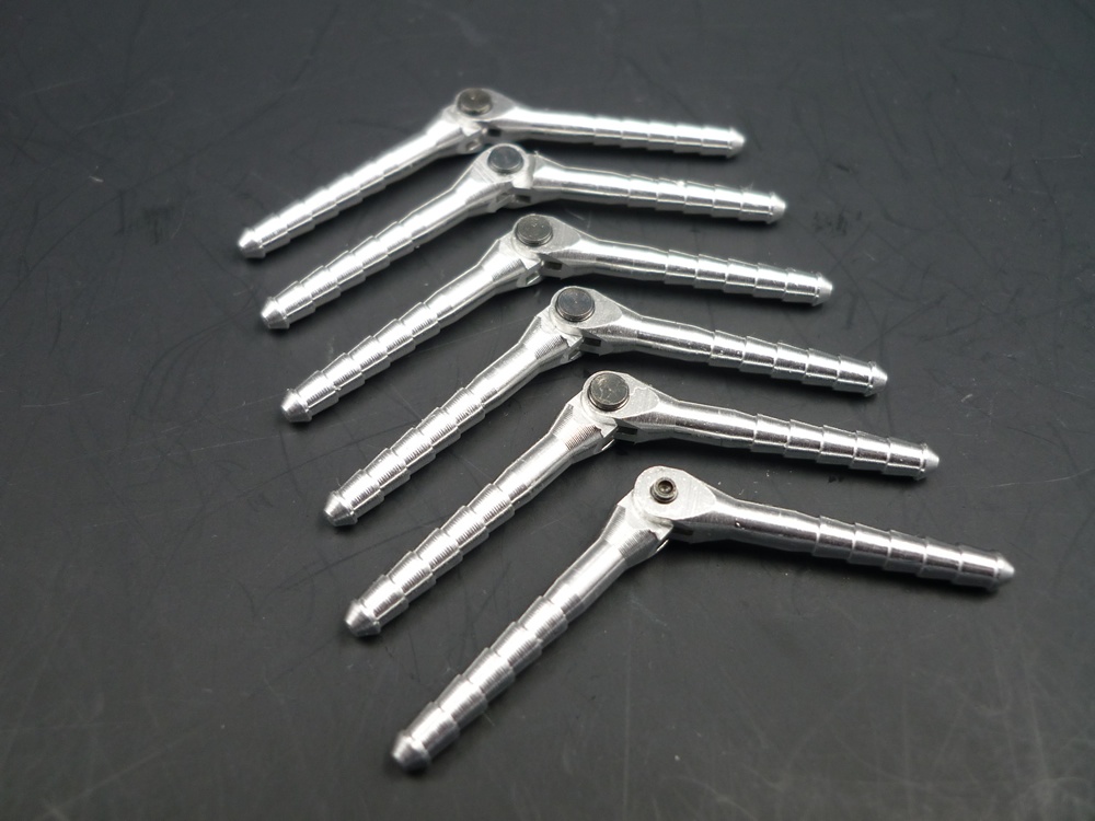 Stiftscharniere Alu 3x50 mm