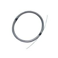 Edelstahl-Litze 10 m x 0,75 mm, ummantelt (30kp)