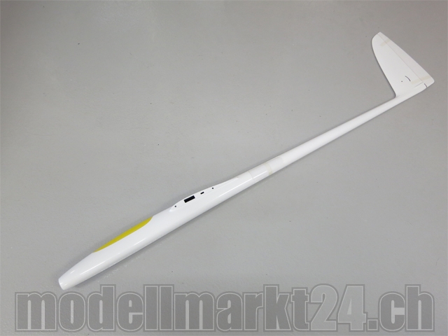 Rumpf RCRCM E-Typhoon Plus CFK+ Weiss/Gelb Elektroversion