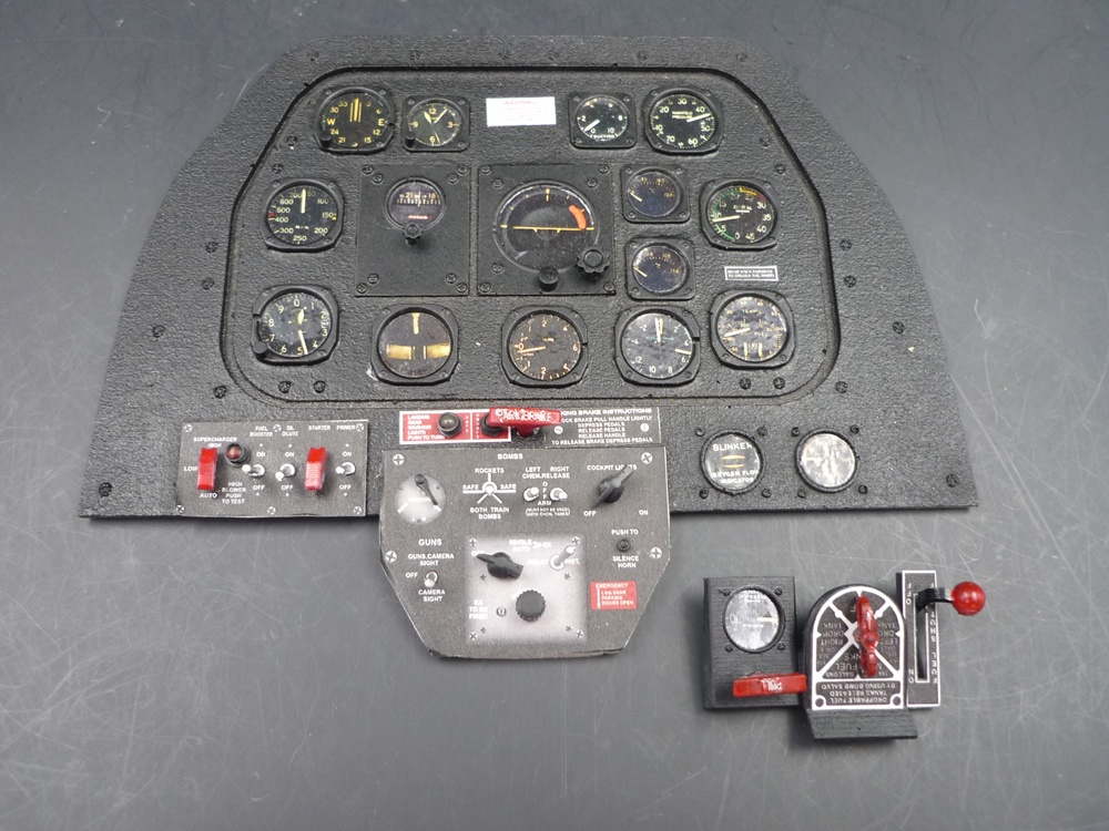 Instrumentenbrett P-51 Mustang 1/5