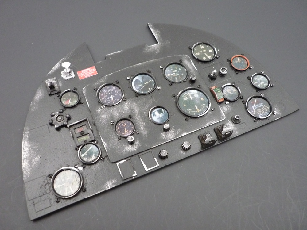 Instrumentenbrett Spitfire 1/5