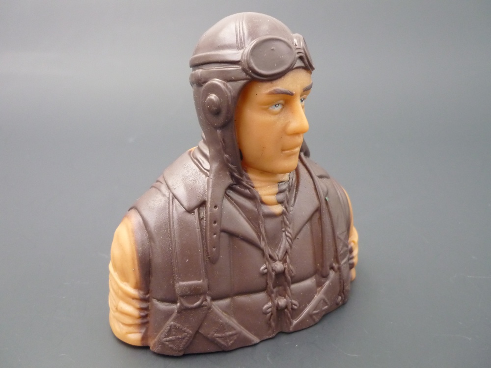 Pilotenbüste WWII 1/6 japanisch, grundiert