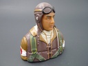 Pilotenbüste WWII 1/6 japanisch, bemalt