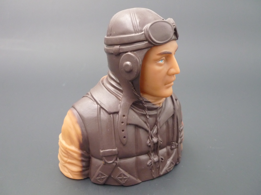 Pilotenbüste WWII 1/5 japanisch, grundiert
