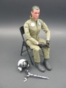 Jet Pilot 1/6 Ganzkörper, grüne Uniform