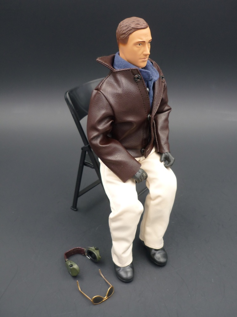 Scale-Pilot Zivil Black Jacket 1:7/1:8