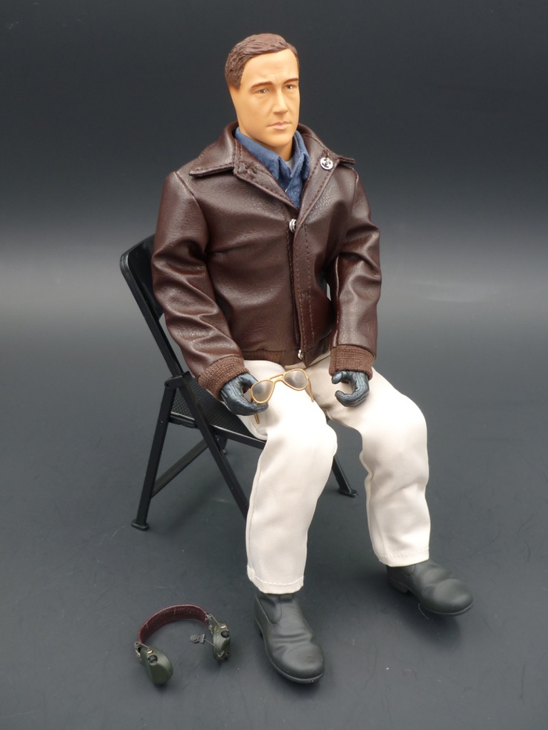 Scale-Pilot Zivil Black Jacket 1:5/1:6