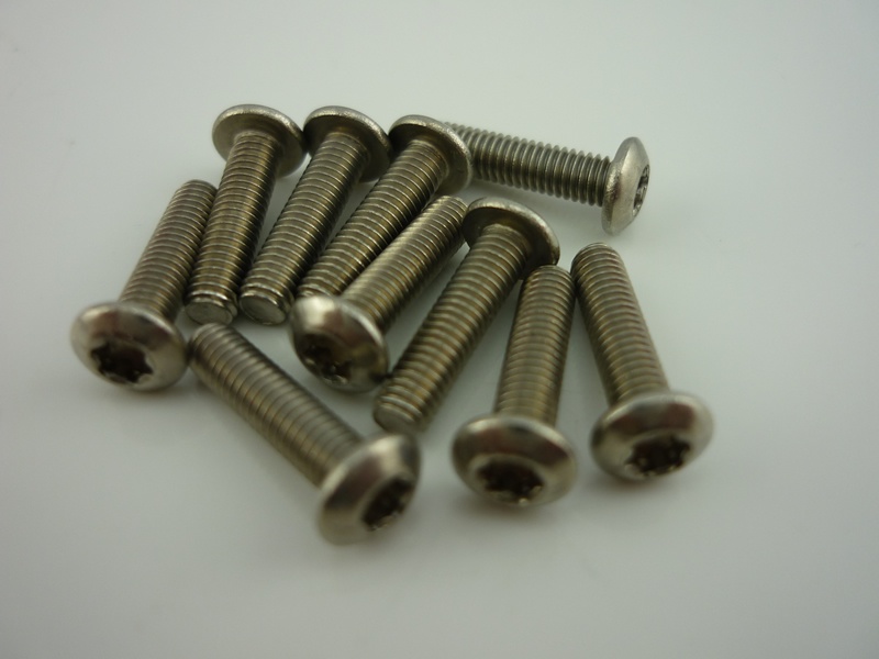 Linsenkopfschrauben M3x12 mit Torx