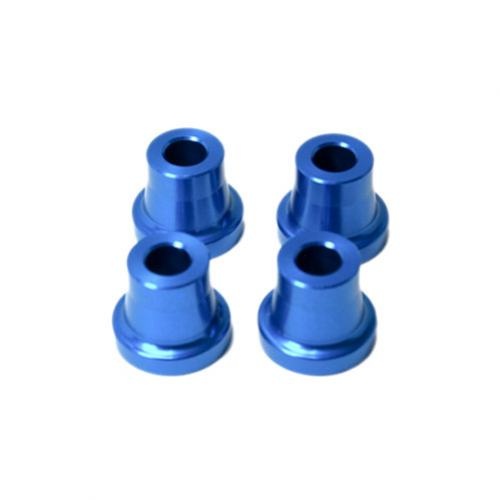 Alu-Abstandshalter 15mm blau für 6mm Schraube