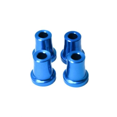 Alu-Abstandshalter 20mm blau für 6mm Schraube