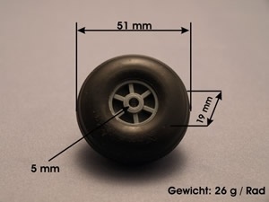 Leichträder 51 mm