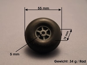 Leichträder 55 mm