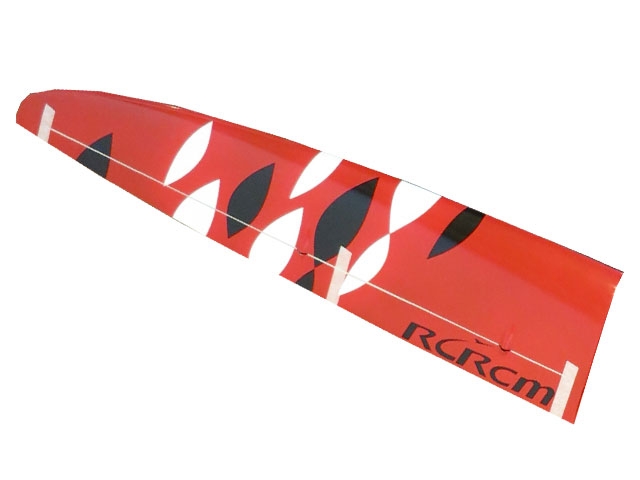 Flügel Links E-Sunbird/Sunbird GFK Rot/Weiss/Schwarz von RCMCM