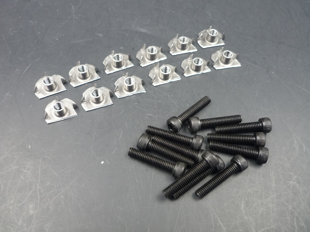Electron Schrauben- und Einschlagmutternset für ER-40