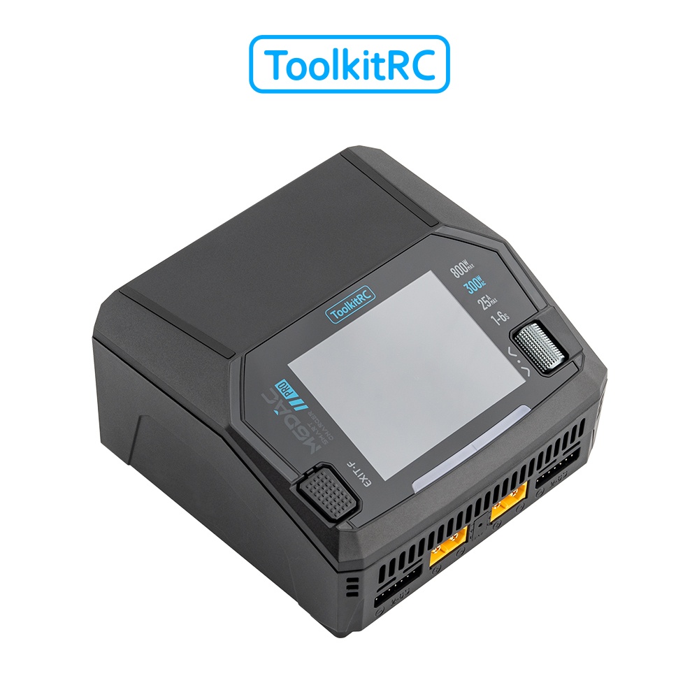 Toolkit M6DAC Pro LiPo 1-6S 16A 2 Kanal Ladegerät AC/DC