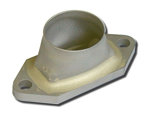 Selbstbaukrümmer Stutzen für RM-Motor