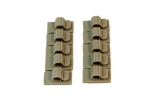 Kabelhalter (S) klebbar 6 mm grau