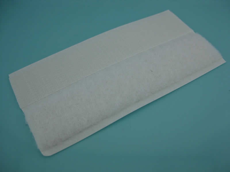 Klettband 20 mm, weiß
