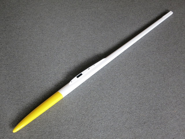Rumpf RCRCM 300 F3F/F3B CFK Weiss/Gelb Seglerversion