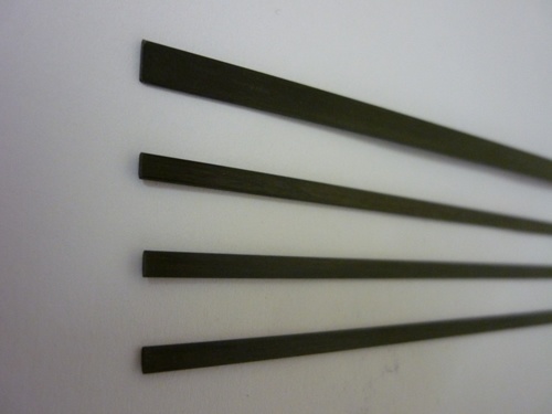 Carbon Flachstab 0,6/3mm