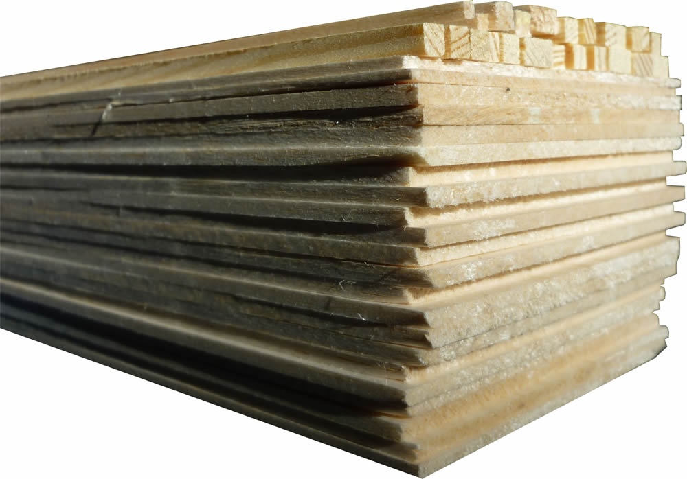MESSERSCHMITT BF 109 E4 1:5 Holz-Beplankungssatz