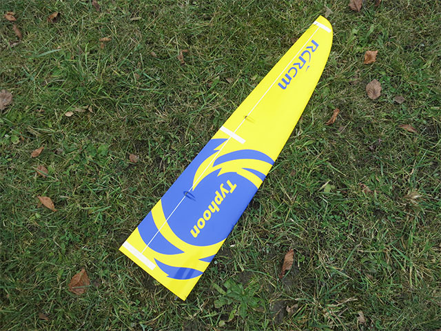 Flügel Links CFK Gelb/Blau Typhoon 2m von RCRCM