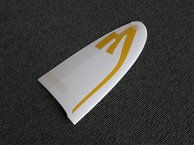 Ersatz HLW Links RCRCM Tomcat Evo Weiss/Gelb