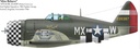 TopRC P-47 Thunderbolt Miss Behave 96" ARF