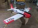 TopRC T-28 Trojan weiß/rot 111" ARF